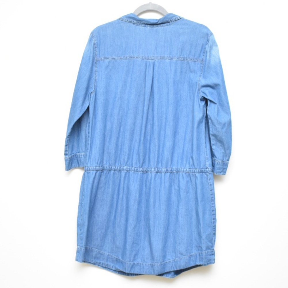 OLD NAVY Denim Pocket Tent Casual Knee Length Lg - Picture 2 of 7